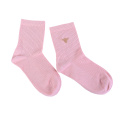 2019 hiver bonbons couleur rayure coton enfants équipage enfants bébé filles chaussettes tubulaires